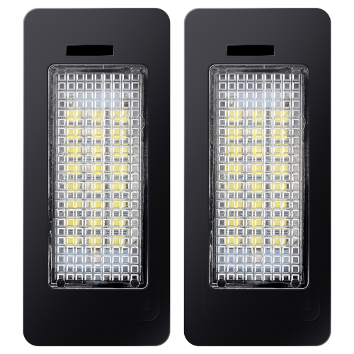 Pair Error Free 24 3528 LED License Plate Light Lamp for E39 E60 E61 E90 5 Series