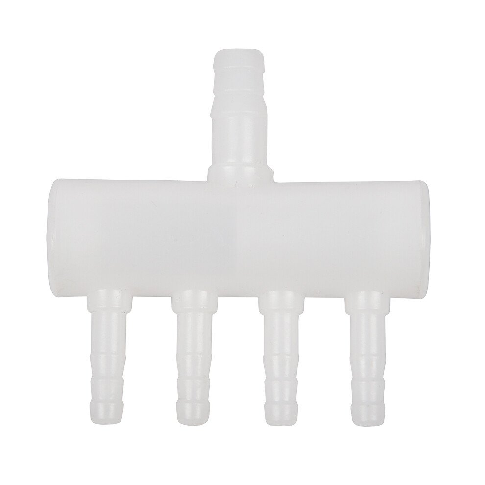 Plastic 4 Way Aquarium Oxygen Tube Fitting Splitter Manifold Tap Valve-image-OPC-PJZB655-NEW