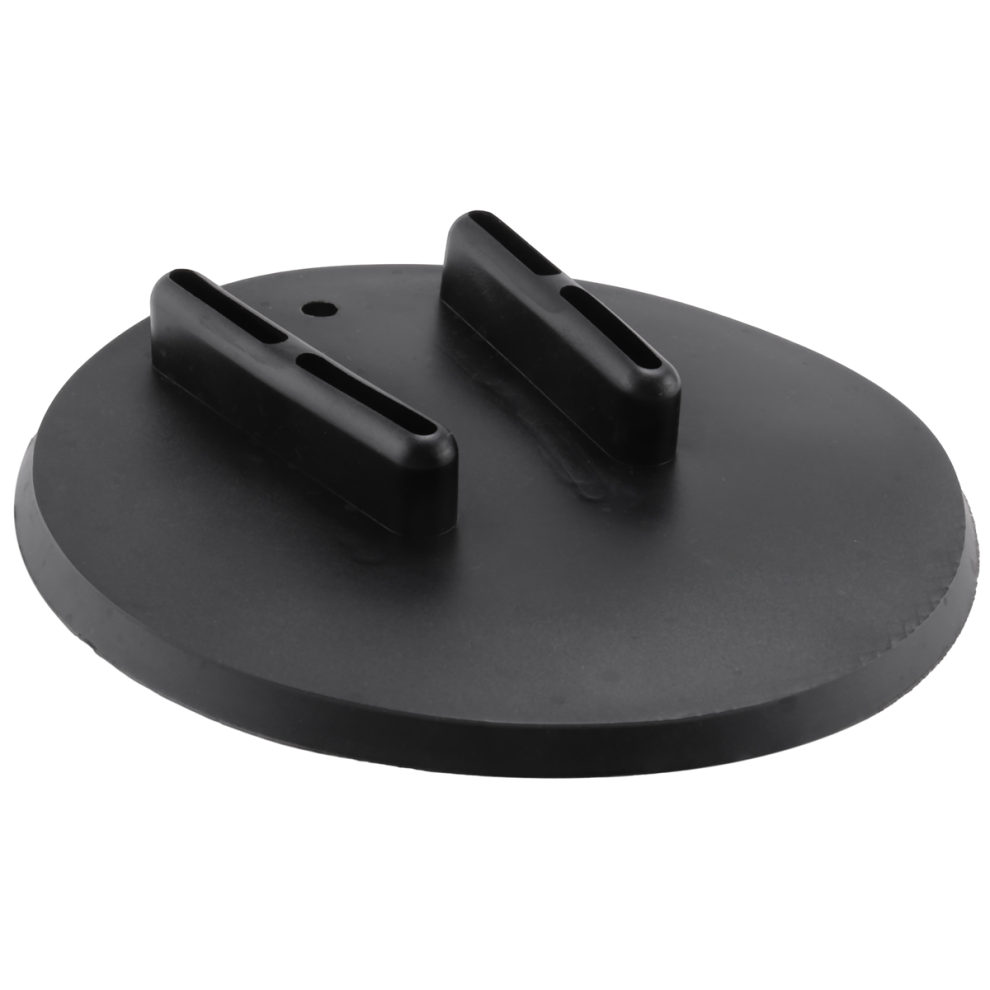 Kickstand Pad Kick Stand Coaster Puck For Touring Sportster Black 4852514319965