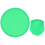 Foldable Round Fan-Green 4