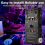 Comprobador de línea multifuncional CT-20 compatible con señal XLR de audio 5
