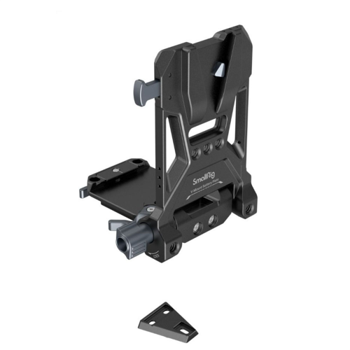 V-Mount Battery Plate for Arca-, Quick Install on Cage/Baseplate, Adjustable Batteries 1