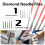 23Pcs 3D Printer Tool Kit,3D Accessories Removal Tools Includes Nozzle Cleaning Kit,Putty Knife Scrapers Brushes 4