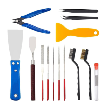 23Pcs 3D Printer Tool Kit,3D Accessories Removal Tools Includes Nozzle Cleaning Kit,Putty Knife Scrapers Brushes