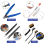 23Pcs 3D Printer Tool Kit,3D Accessories Removal Tools Includes Nozzle Cleaning Kit,Putty Knife Scrapers Brushes 5