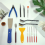 23Pcs 3D Printer Tool Kit,3D Accessories Removal Tools Includes Nozzle Cleaning Kit,Putty Knife Scrapers Brushes 7