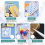 19 Pieces Mosaic Tool Kit, Professional Cutting Tools for Glass Mosaic, Ceramic 7