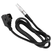 Kabel zasilający D-TAP do 2-pinowego złącza męskiego do rozwiązania zasilania monitora Teradek Bolt Pro 300 RX