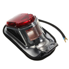 Universal Rücklicht Birne Montieren Platte Blinker Hinten Bremse Stopp Lampe für Chopper Cruiser Klassische