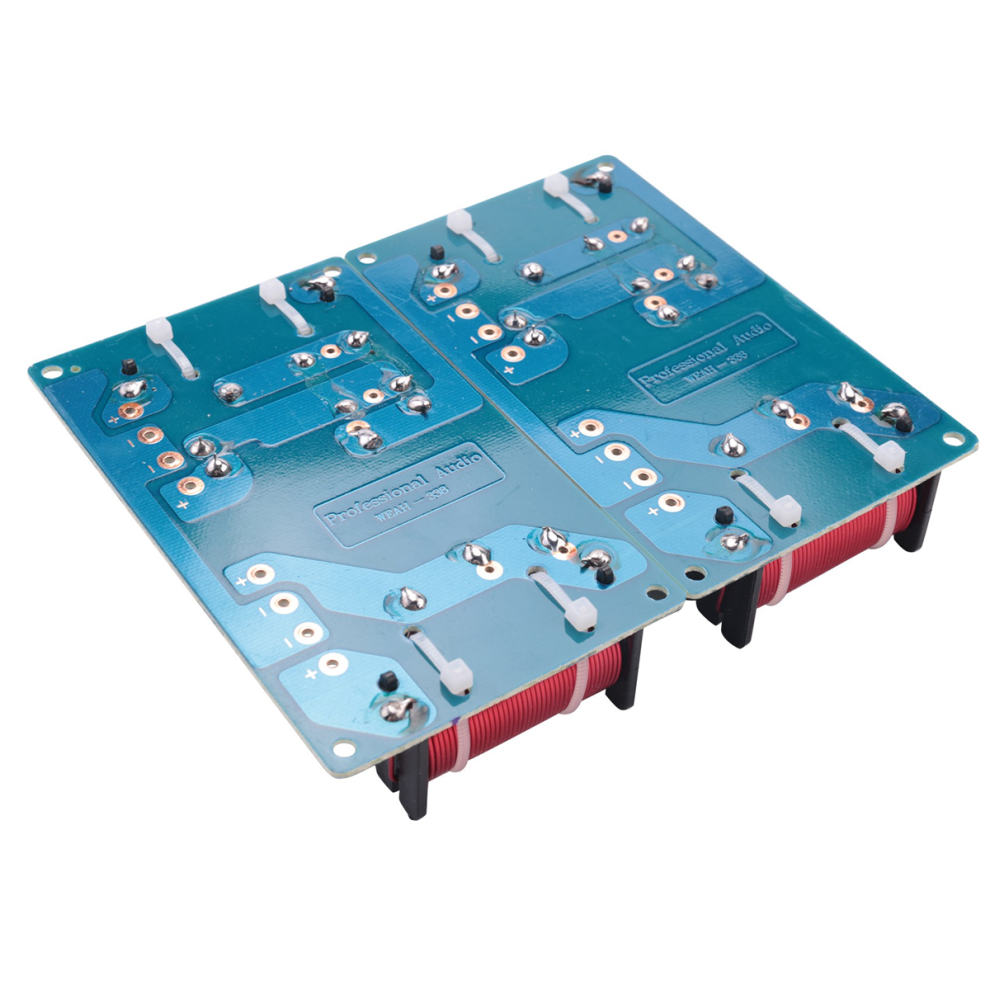 2Pcs 120W Speaker Crossover 3 Way Audio Frequency Divider Loudspeaker -338 Unit Filters For Speakers 4852514334388
