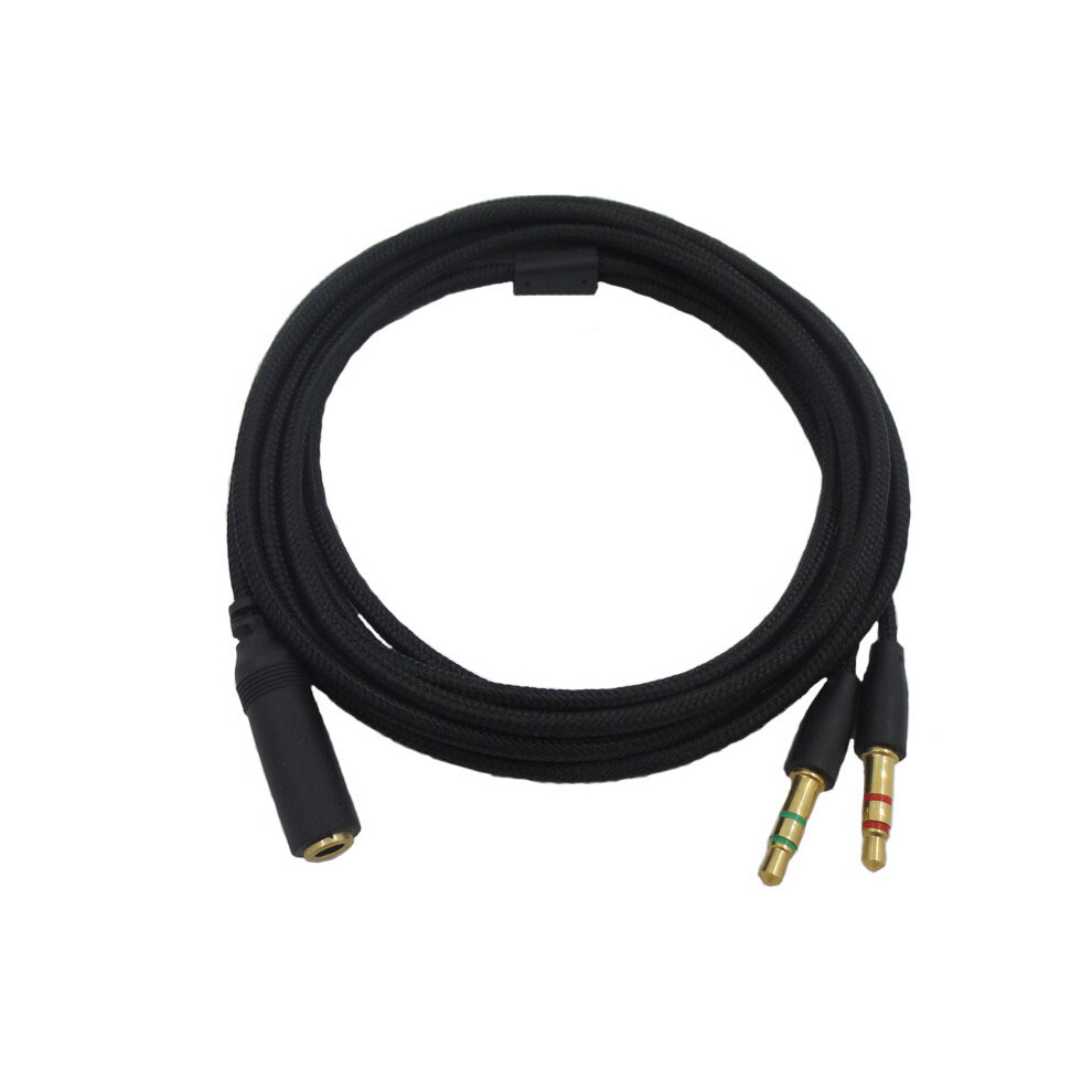 Earphone Cable Headphone Adapter Splitter Headset Microphone For / Pro 7.1 V2/Hamme 4852514342376