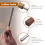 Guitar Fret Crowning File,Fret Edge End Rounded Tool,Three Radius Slot&File,Multi-Function Tools 10