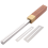 Guitar Fret Crowning File,Fret Edge End Rounded Tool,Three Radius Slot&File,Multi-Function Tools 6