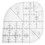 Curved Corner Cutter Quilt Ruler, Sewing Patchwork Ruler Template Tool,DIY Supplies 3