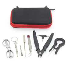 Kit di strumenti per riparazioni fai da te + pinze, pinzette in ceramica, forbici pieghevoli, cacciavite a mano