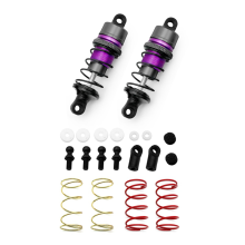 1/10 1Pair of Metal Hydraulic Shock Absorbers RC Remote Control Car Flat Racing Drift (63mm)
