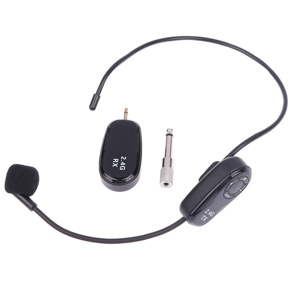 Universal 2.4G Wireless Headset Bee Teaching Amplifier Sound Ear Hanging Microphone 4852514347944