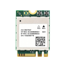 Karta sieciowa dwuzakresowa bezprzewodowa AW-CB375NF, karta Wi-Fi 2,4 GHz/5 GHz, rdzeń RTL8822CE-CG, Bluetooth 5.0, obsługuje BLE NX