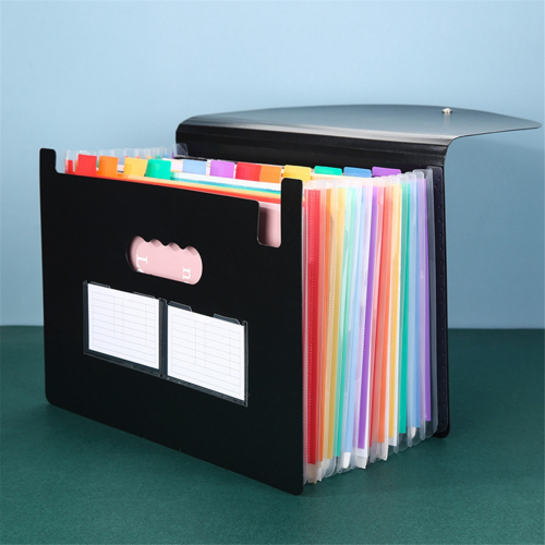 13 Pockets Expanding File Folder A4 Expandable Organizer Standing Accordions 2