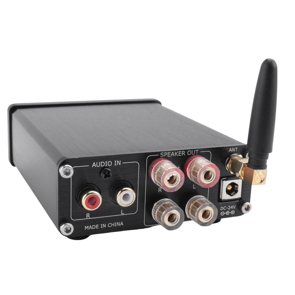 Hifi Sound Amplifier Ma12070 80Wx2 Bluetooth 5.0 Stereo Audio Power For Home Theater Karaoke Amplifiy- Black 4852514346091