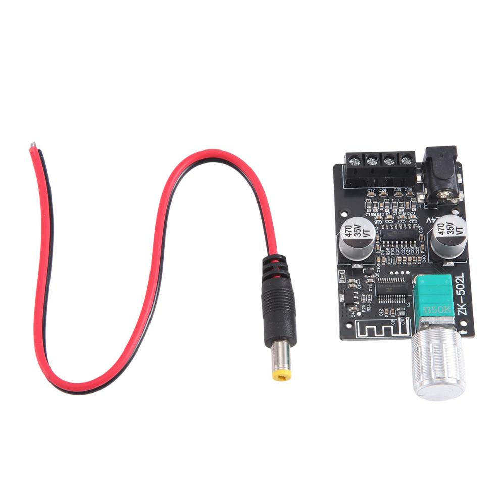 502L Module Bluetooth 5.0 Wireless Audio Digital Power Amplifier Stereo Board 50Wx2 Amp Amplificador 4852514345759