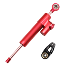 Verstelbare stuurdemper voor DT3 Zero 10X elektrische scooters Stabilisatordempers accessoire Rood