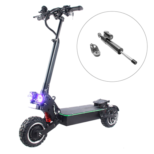 Adjustable Steering Damper for DT3 Zero 10X Electric Scooters Stabilizer Dampers Accessory Red 2