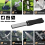 Double Sided Diamond Sharpener, Handheld Fine Coarse Diafold Blades Sharpening Stone 400/600 Grit Black 5