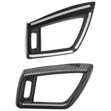 5Pcs/Set Car Console Air Conditioning Vent Outlet Trim Cover for T32 J11 2014-2020 Frame
