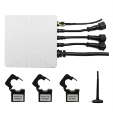 Tuya Smart Life 3-fase WiFi-energiemeter met kWh-meter, stroomtang, stroomtransformator en app-monitor (200A)