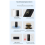 Intercom Small Mini with Headset External Sound Wireless Suitable for Beauty Salon Restaurants 9