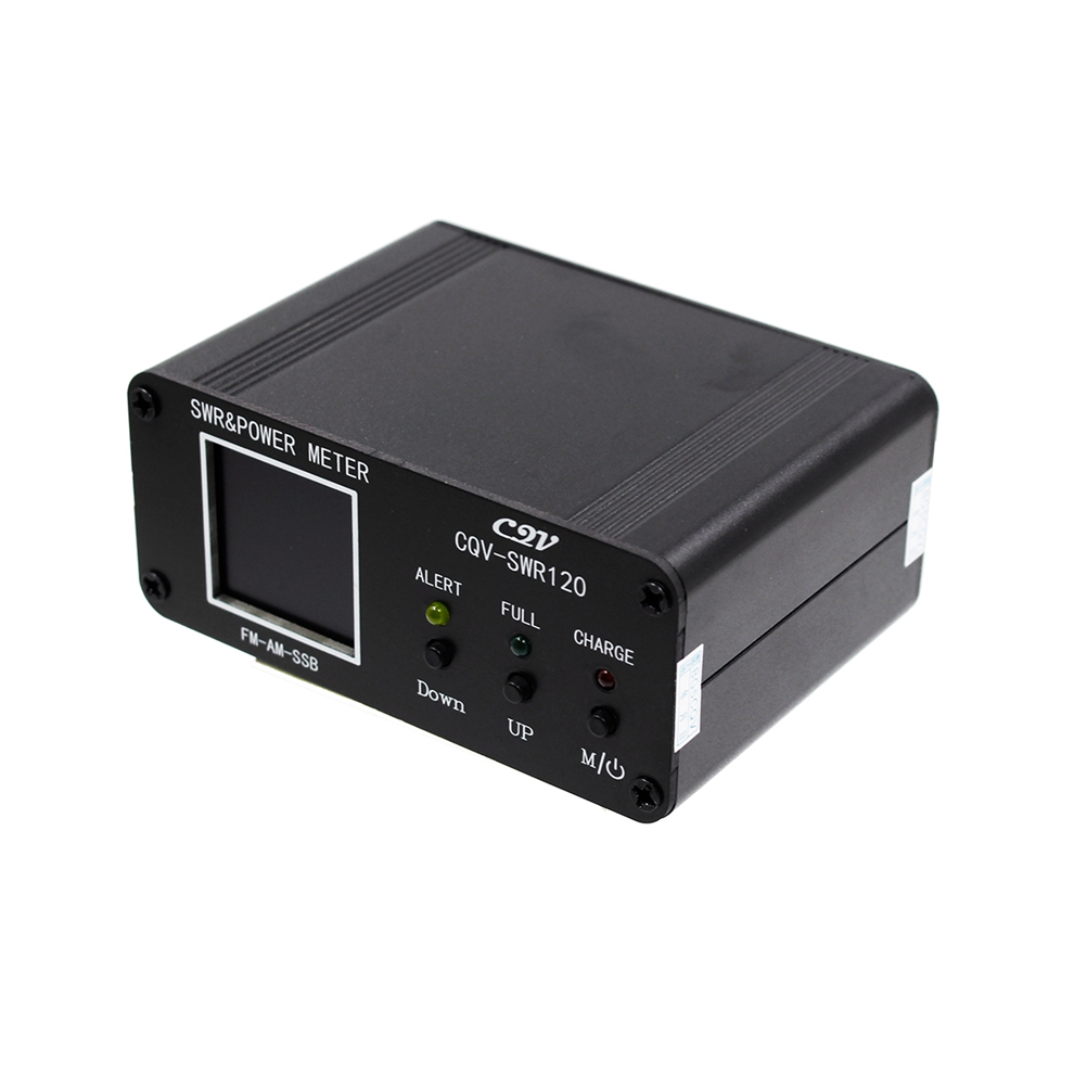 Cqv-Swr120 120W Swr & Power Standing Wave Meter High Alarm Function 240 X Full Color Hd Fm-Am-Ssb 4852514349573