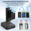 10Gbps Single Bay M.2 SSD Enclosure Hard Disk External Box NGFF/NVME Docking Station 6