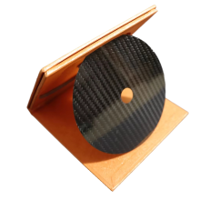 Hi-End Carbon Fiber CD Tape Disc Mat Base Tuning Pad HiFi Audio Turntable Machine Anti-Shock Shock Absorbers Vibration