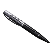 Penna Lettore MP3 USB Portatile Musica Multifunzionale Studente Scrivibile Nero