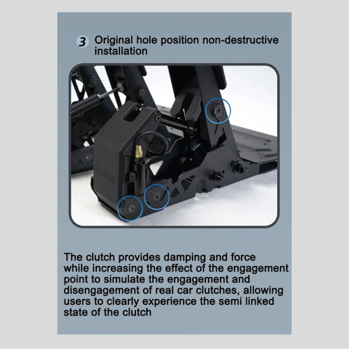Pedal Hydraulic Damper Mod for LITE/ R5 / R9 Modification Style:Clutch 2