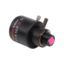 6-22mm 5MP Mount Varifocal Lens F1.6 Manual Zoom High-Definition Network for Security Cameras B