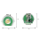 20W Lithium Battery Driver Board for 18650/26650 Batteries Flashlight Accessories Drive Module Controller 4