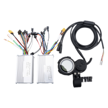 48 V 25 A 1200 W JP bürstenloser Gleichstrommotor + Messgeräteanzeige, Elektroroller-Fahrradsteuerung, Doppelantriebsmotor