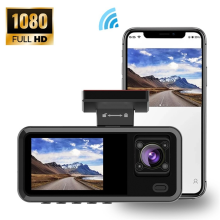 3-kanałowa kamera samochodowa WIFI 1080P Rejestrator wideo z tyłu pojazdu DVR Akcesoria samochodowe