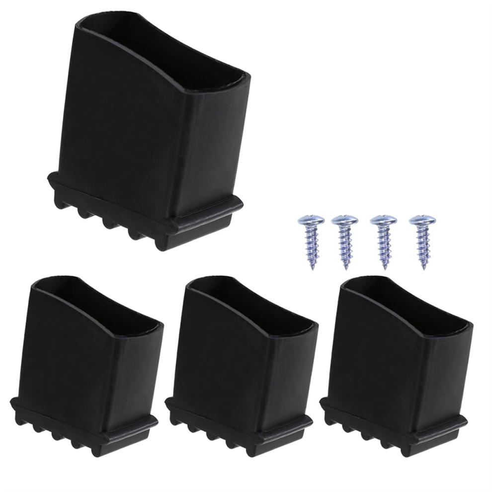 4 Pcs Household Ladder Foot Cover Rubber Feet Chairs Telescoping Extension Pads For Step Ladders 4852514354270