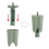 Fruit Pepper Corer, Corer Seed Remover Tool,Pepper Remover,Core Corer,Vegetable Quick 9
