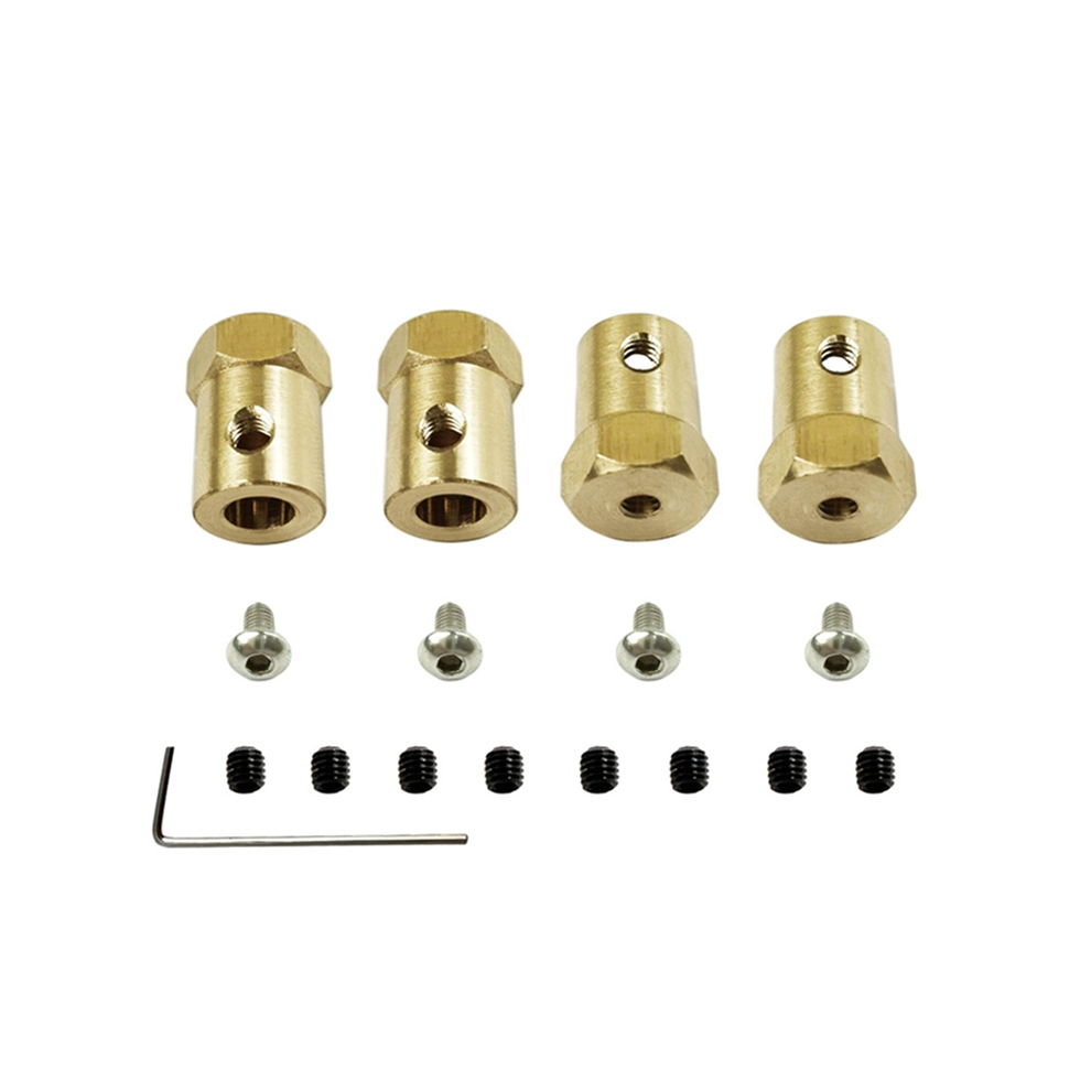 4Pcs Metal 5Mm To 12Mm Wheel Hex Hub Adapter Combiner For Mn128 Mn86 Mn86s 1/12 Rc Car Upgrade Parts Accessories 4854061040613