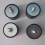4Pcs M8 Thread with Studs 40mm x 30mm Cylindrical Rubber Mounts, Vibration Isolators Steering Damper 5