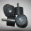 4Pcs M8 Thread with Studs 40mm x 30mm Cylindrical Rubber Mounts, Vibration Isolators Steering Damper 7