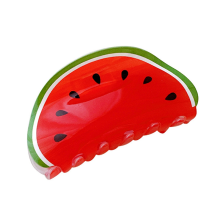 Haarklem in de vorm van een watermeloen, kaakspelden, haarspelden, paardenstaarthouder, decoratieve accessoires voor vrouwen en meisjes