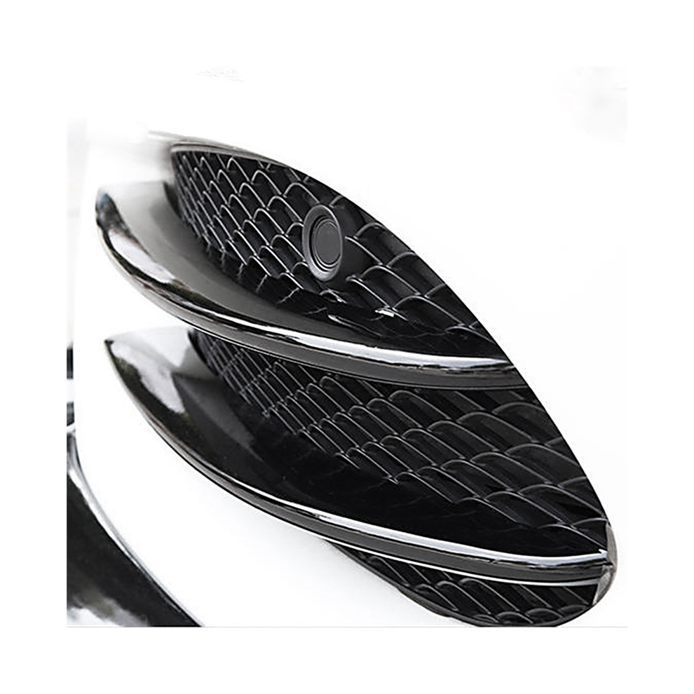Front Fog Lights Trim Strips Bumper Lip Splitter Spoiler For C Class W205 C180 C200 C250 C260 C300 4854061041221