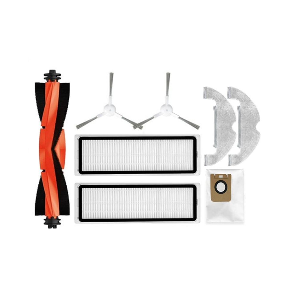 8Pcs Accessories Kit For Bot D10 Plus Rls3d, Z10 Pro, L10 Robot Vacuum Main Side Brush Filter Mop Dust Bag 4854061038177