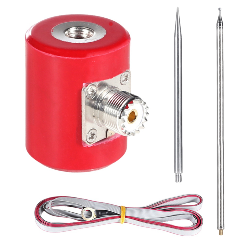 Qrp 5M/16.4Ft Antenna 14M-30Mhz 300W Hf Multifunction Portable Stainless Steel 1/4 Wavelength Usdx Radio 4852514364101