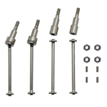 Metalen voor- en achteraandrijfas CVD-aandrijfas voor SCY 16101 16102 16103 16201 Pro 1/16 borstelloze RC-auto-upgrade-onderdelen